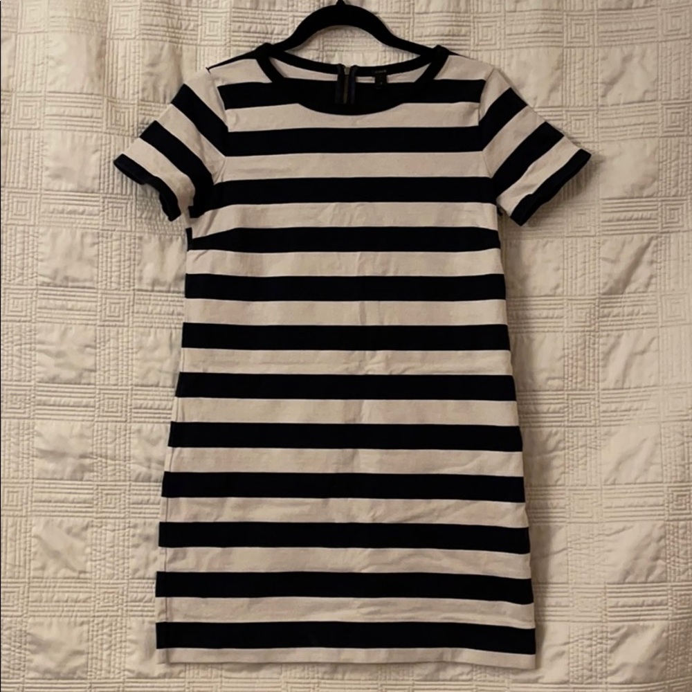 JCrew Striped Minidress